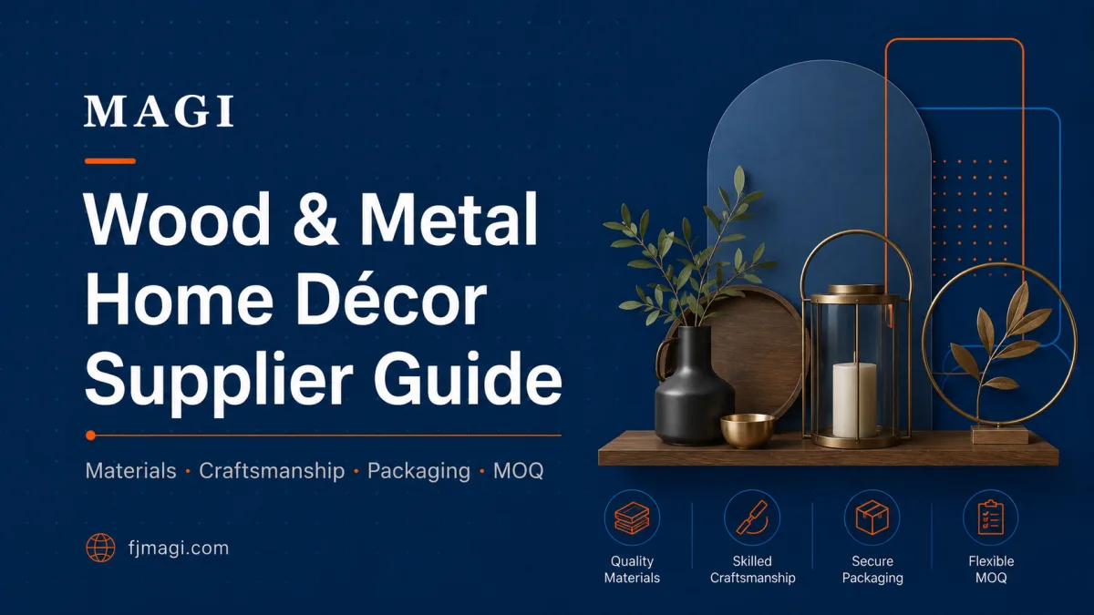 Wood & Metal Home Décor: A Supplier Guide