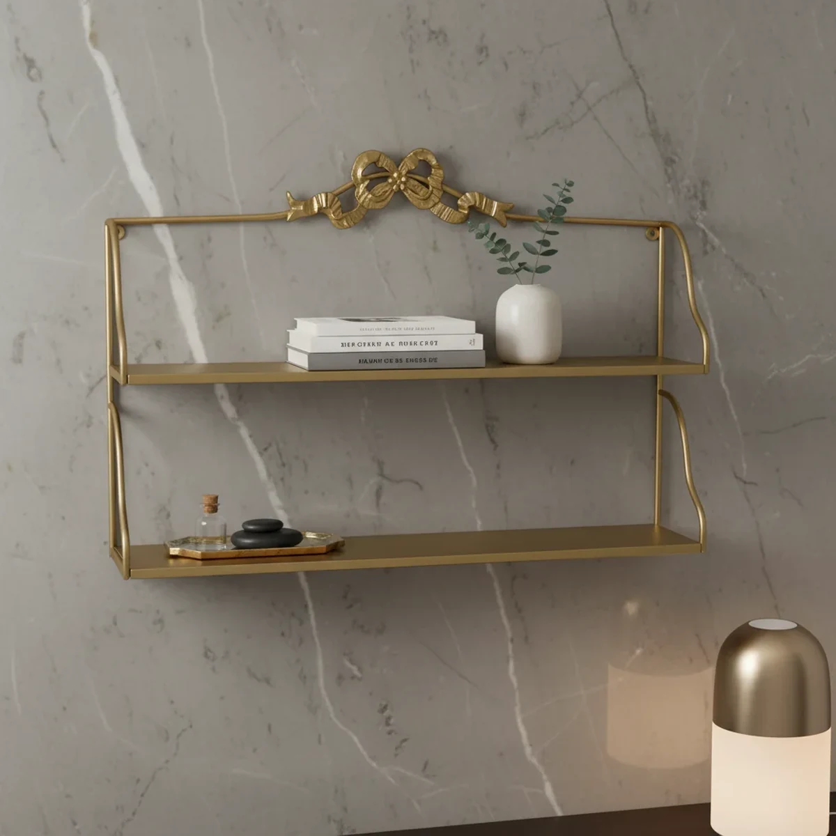 Modern Metal Floating Wall Shelf