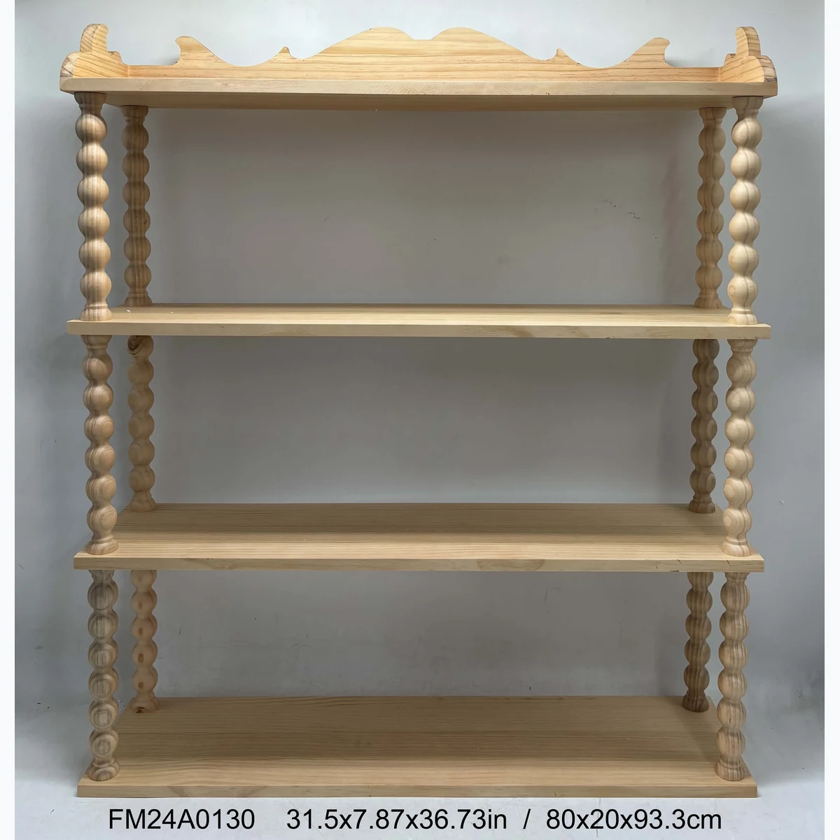 Classic Solid Wood Floating Wall Shelf