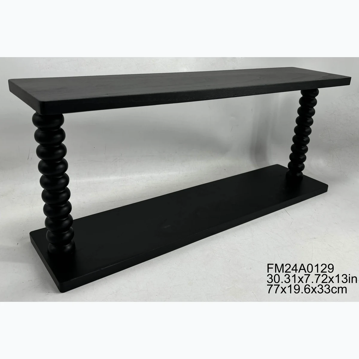Farmhouse Solid Wood Floating Wall Shelf