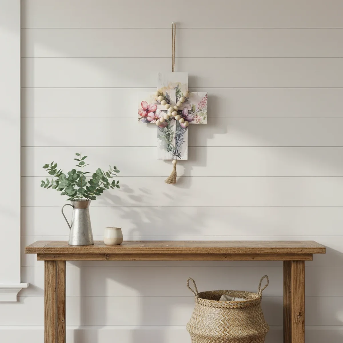 Bohemian Solid Wood Garland Wall Decor