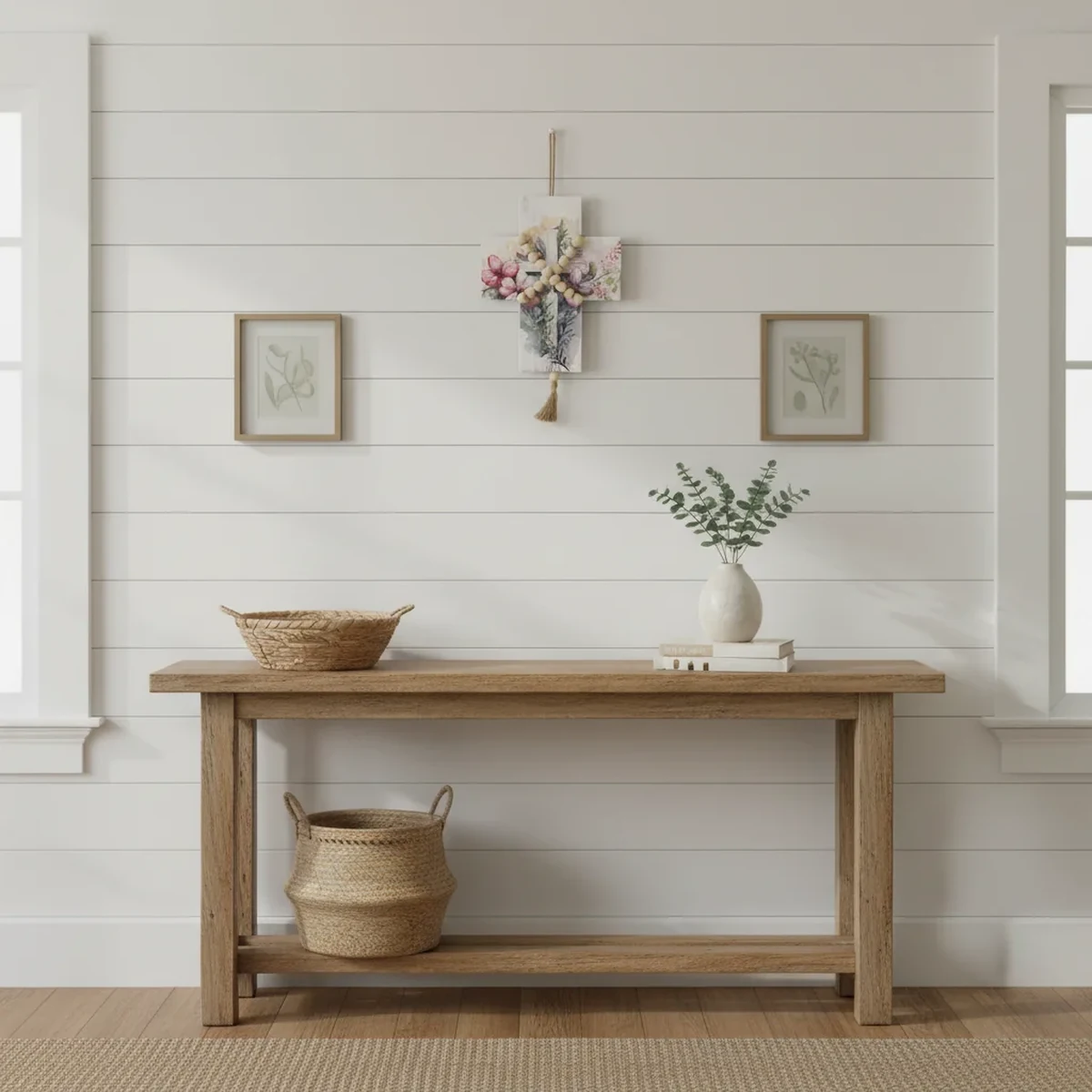 Bohemian Solid Wood Garland Wall Decor