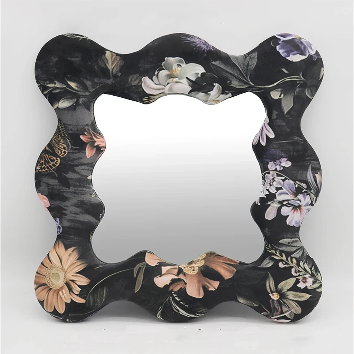 Classic Fabric Wall Mirror