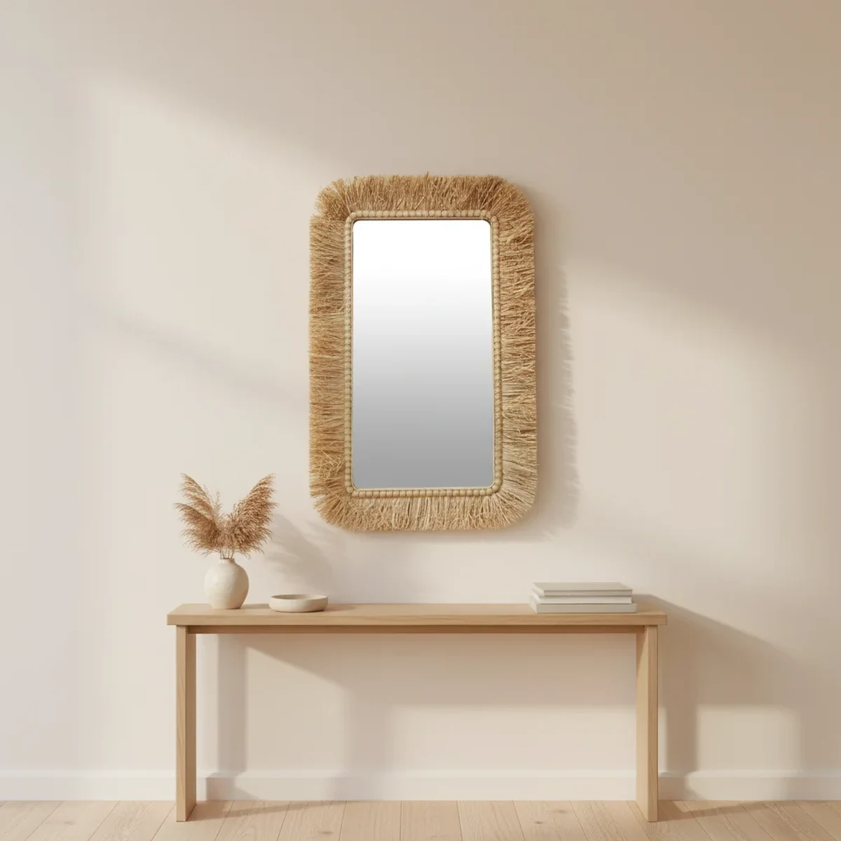 Art Deco Grass Wall Mirror