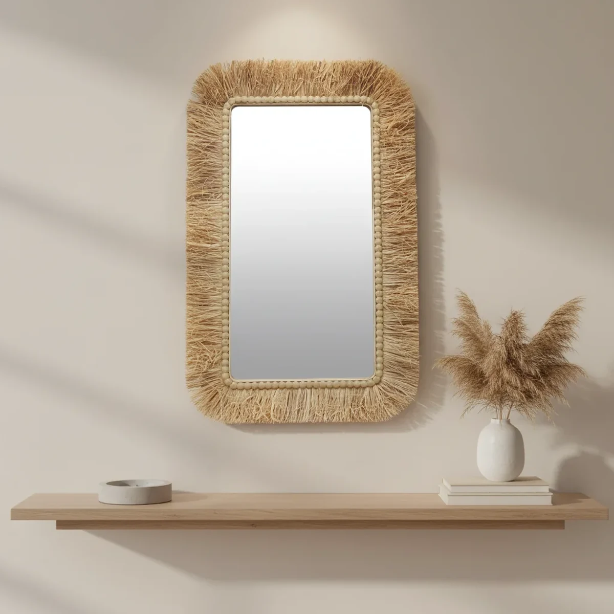 Art Deco Grass Wall Mirror
