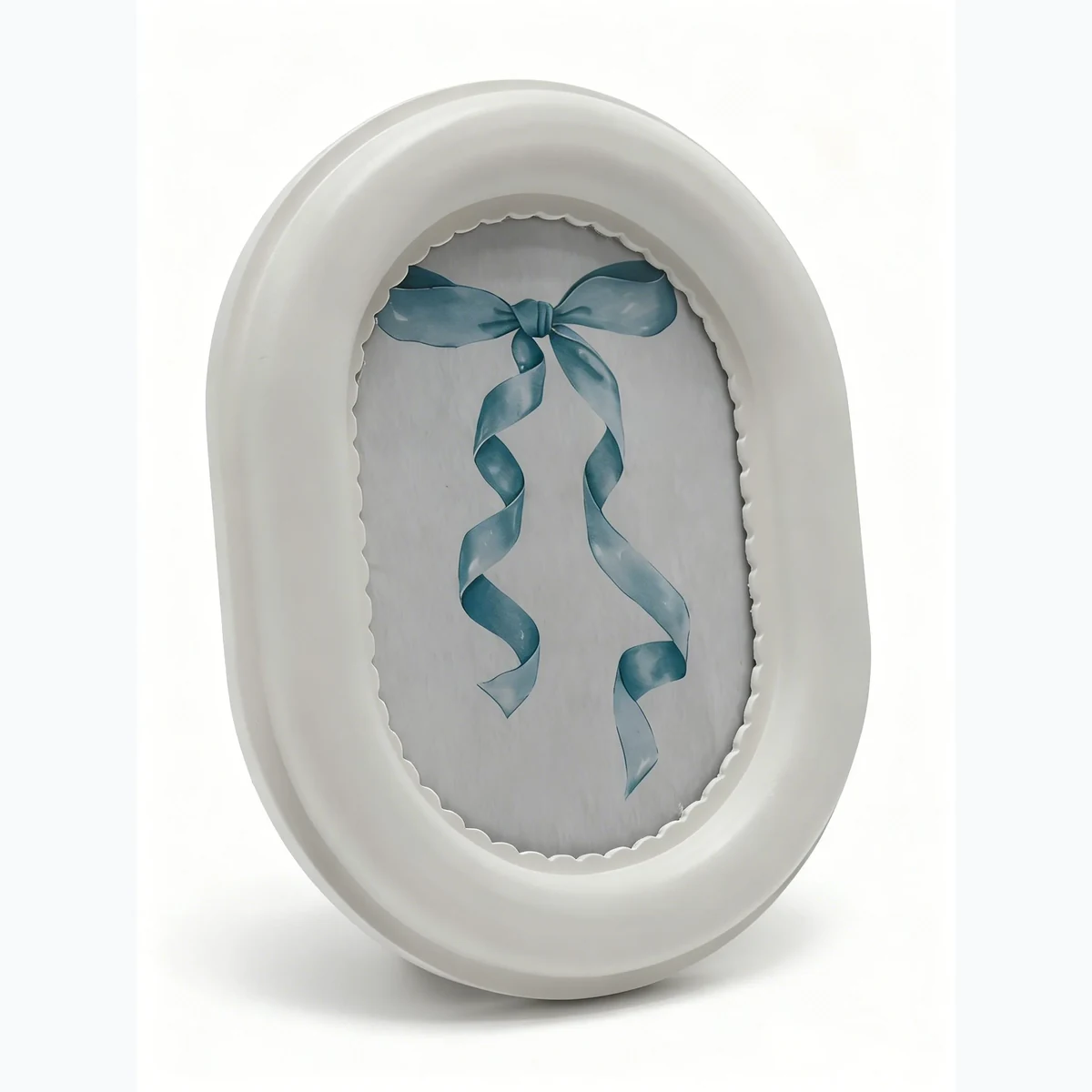 Classic Solid Wood Oval Picture Frame