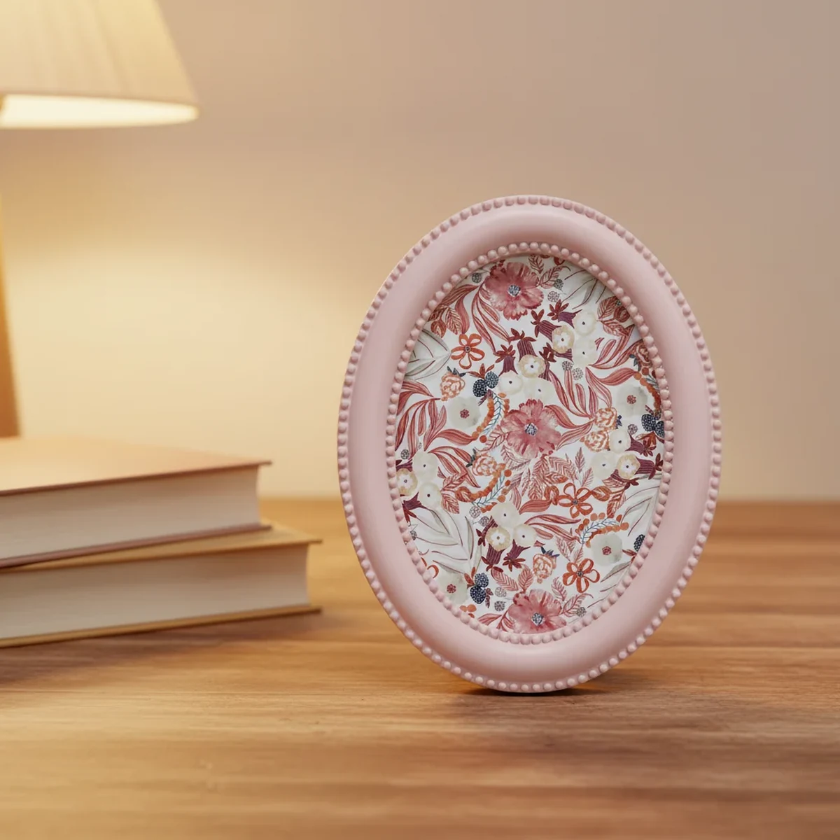 Modern Resin Oval Picture Frame