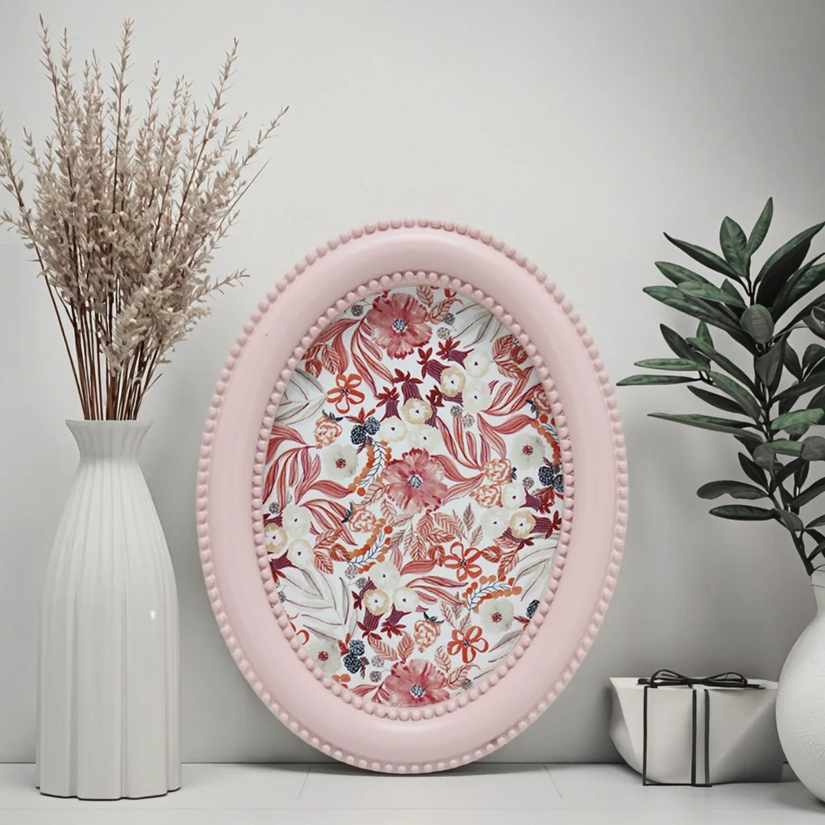 Modern Resin Oval Picture Frame