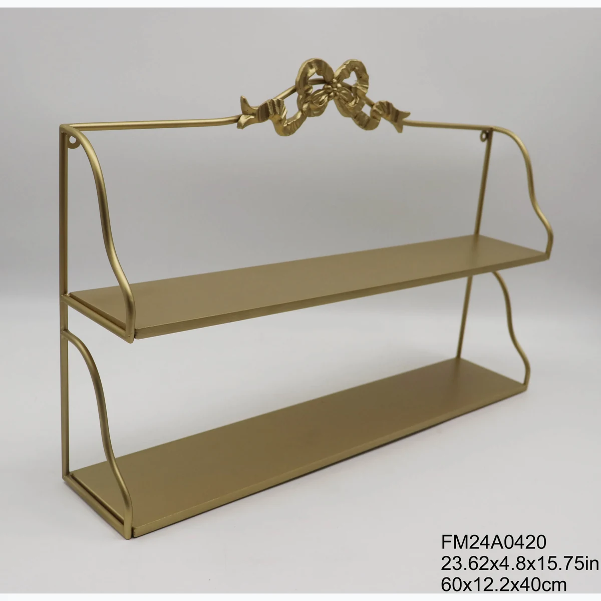 Classic Metal Floating Wall Shelf