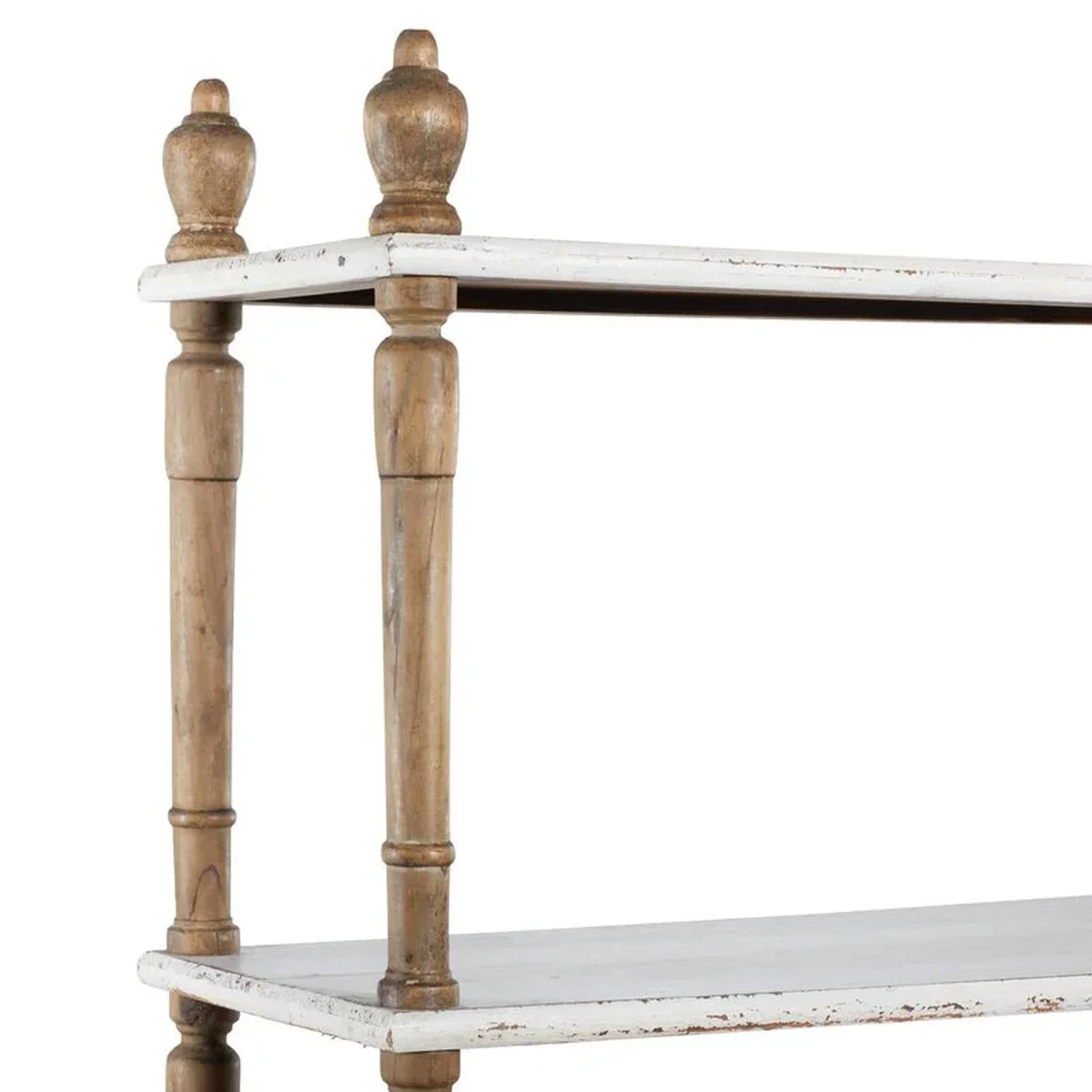 Rustic Solid Wood Floating Wall Shelf