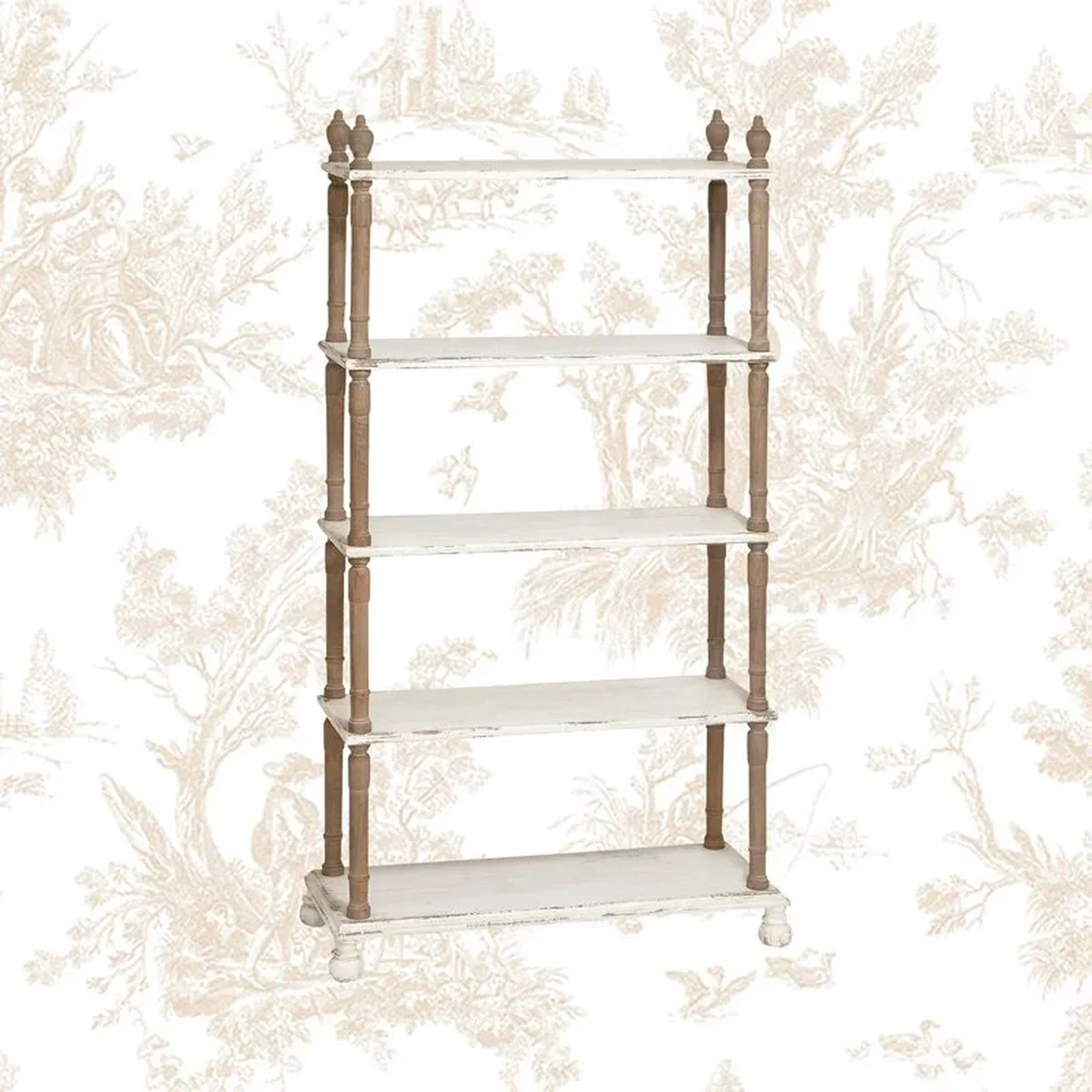 Rustic Solid Wood Floating Wall Shelf