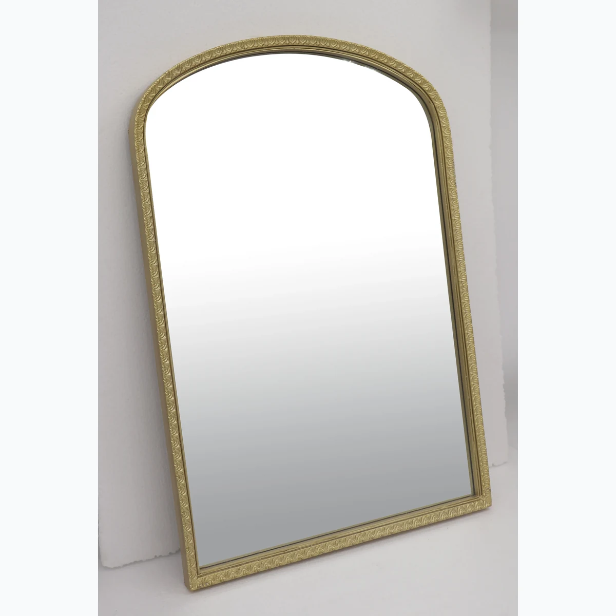 Antique Solid Wood Wall Mirror