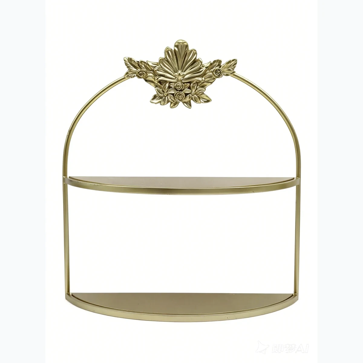 Modern Resin Arched Arch Floating Wall Shelf