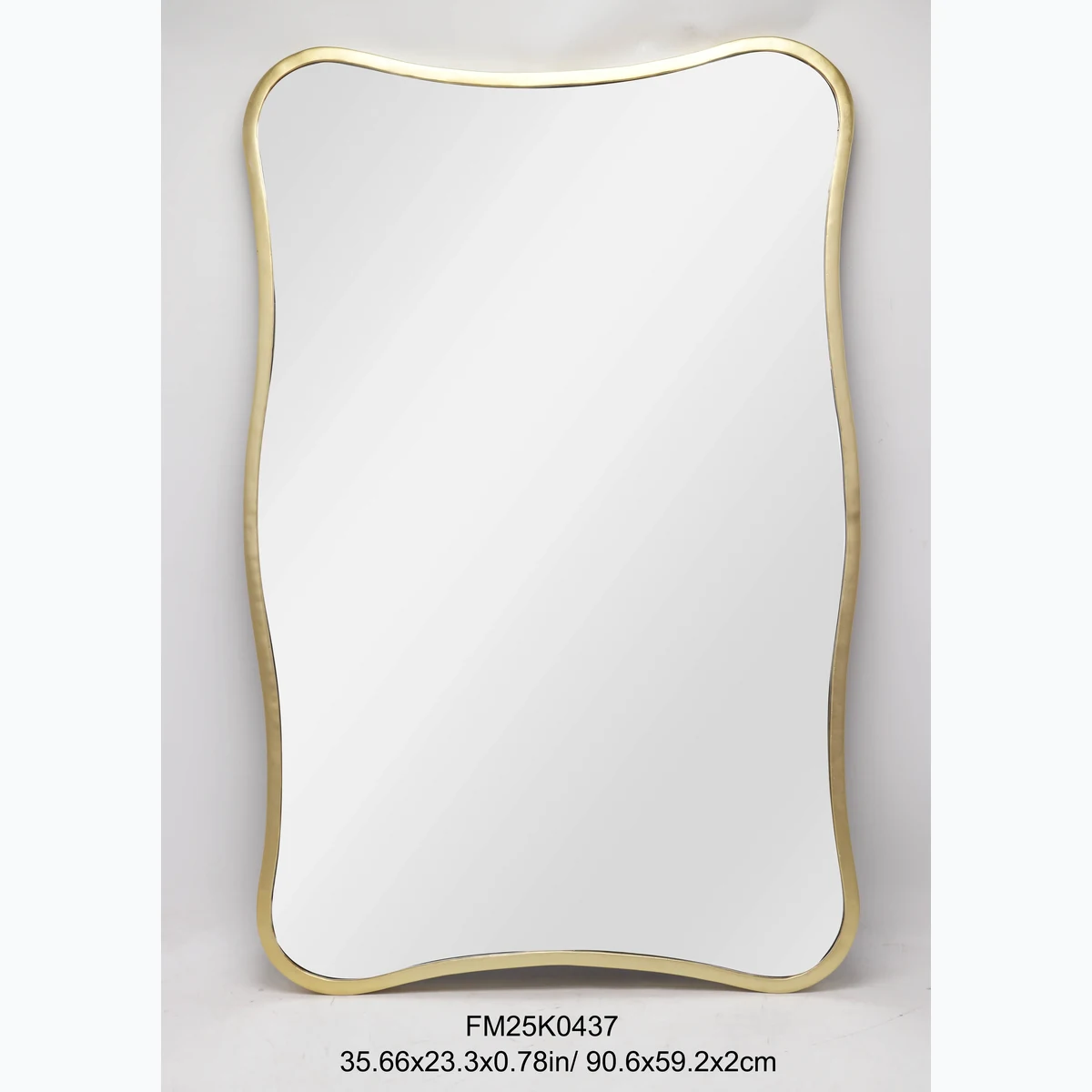 Modern Metal Wall Mirror