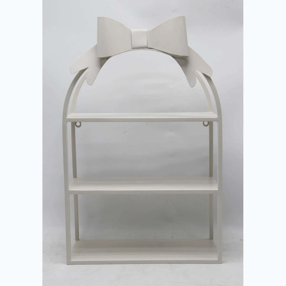 Modern Metal Arched Arch Floating Wall Shelf
