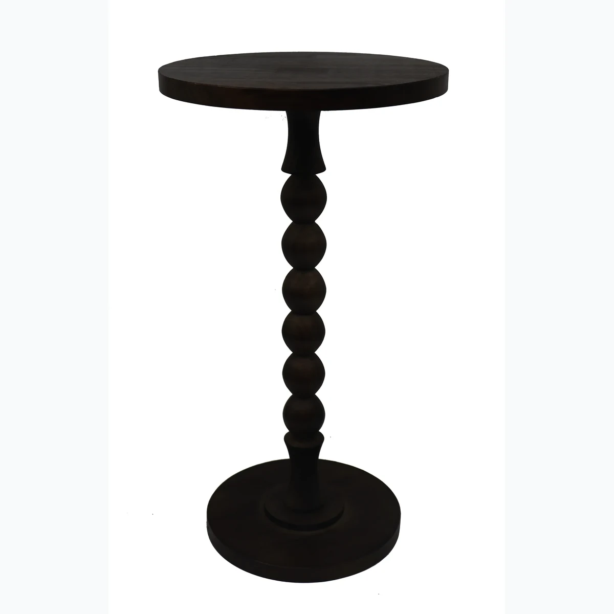 Modern Solid Wood Round Coffee Accent Table