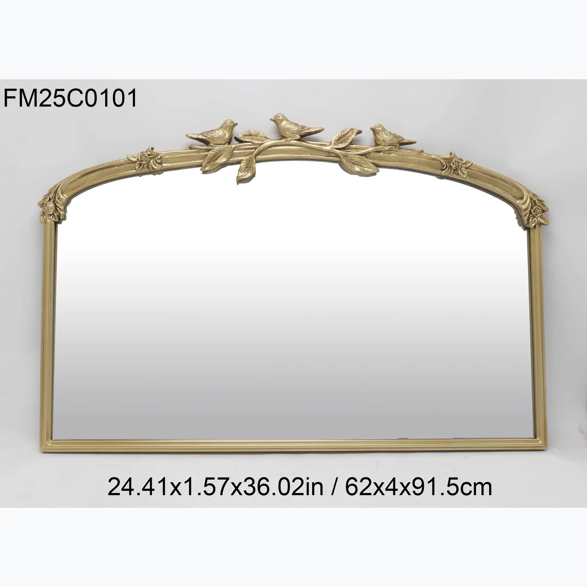 Vintage Resin Wall Mirror