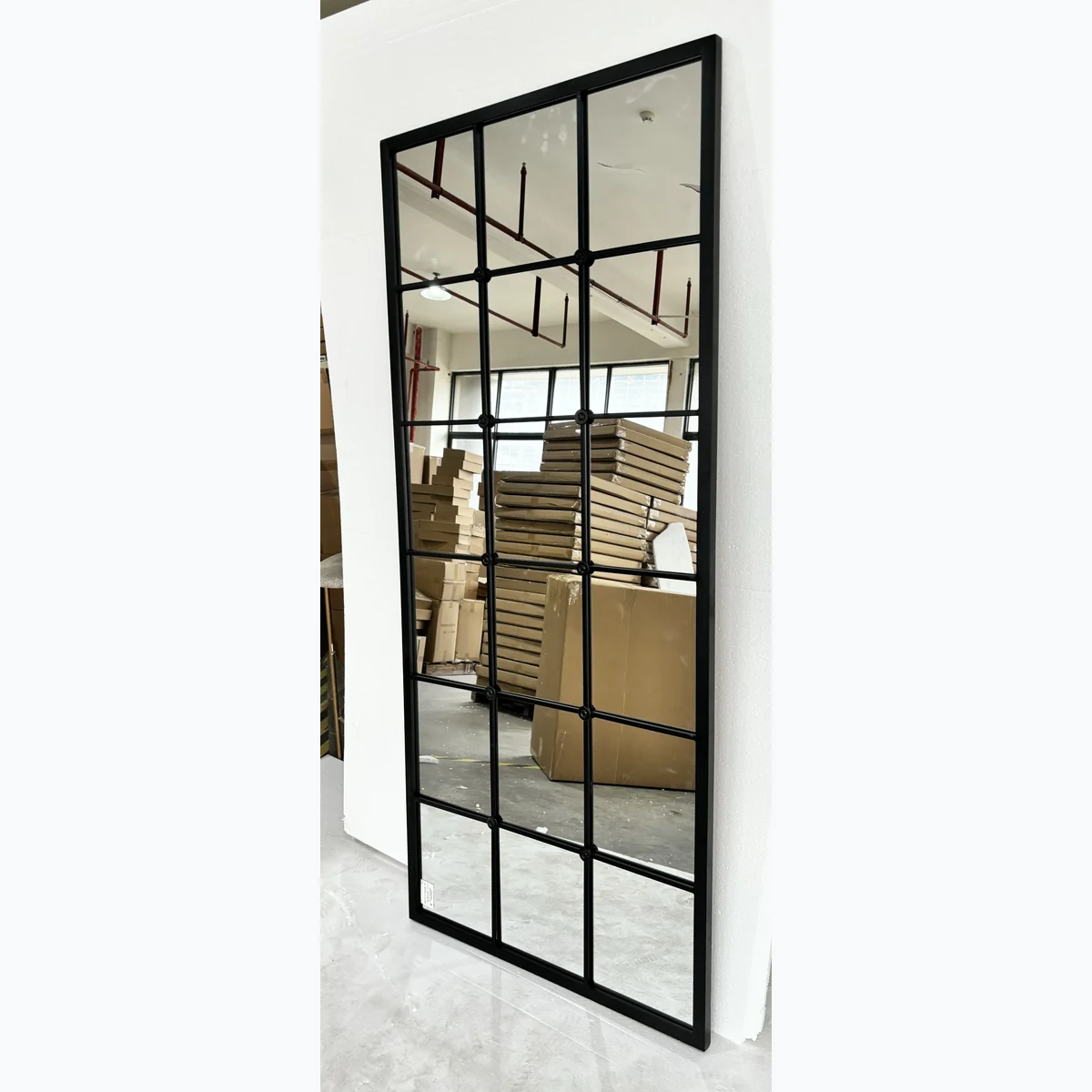 Classic Metal Full-Length Mirror