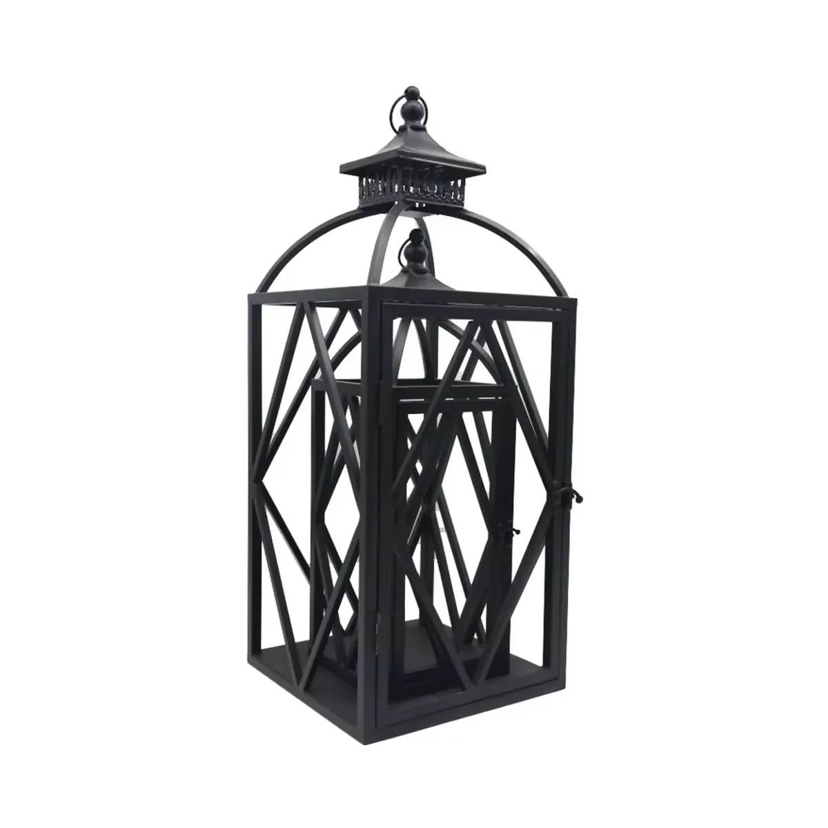 Classic Metal Lantern Home Accent