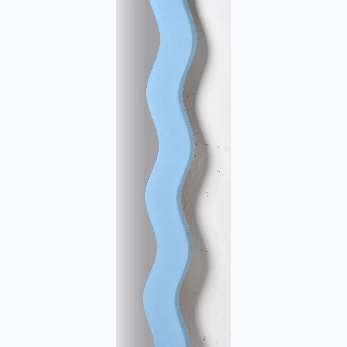 Classic Solid Wood Wavy Full-Length Mirror
