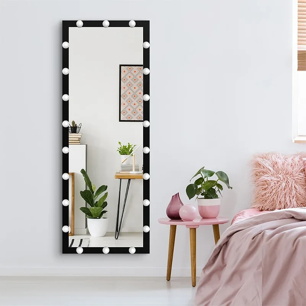 Classic Glass Rectangle Full-Length Mirror