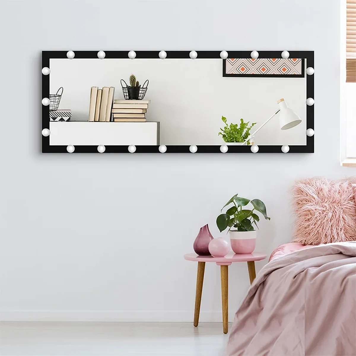 Classic Glass Rectangle Full-Length Mirror