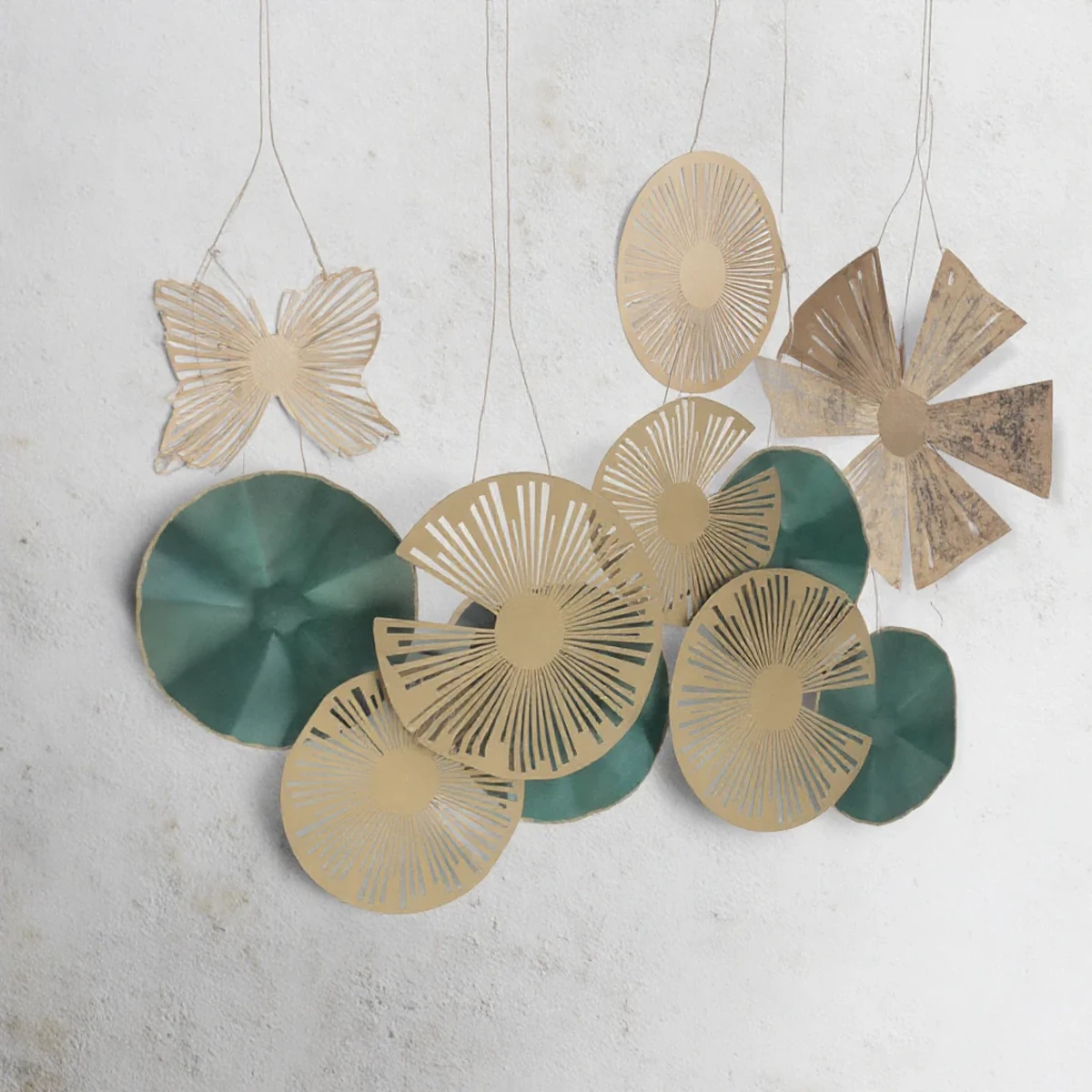 Art Deco Metal Wall Decor