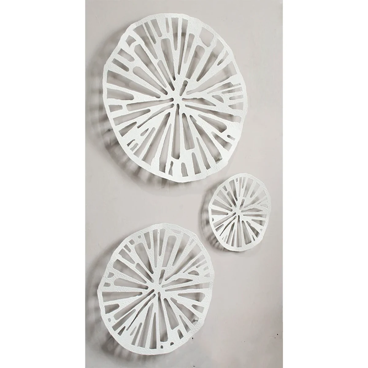 Art Deco Metal Round Wall Decor