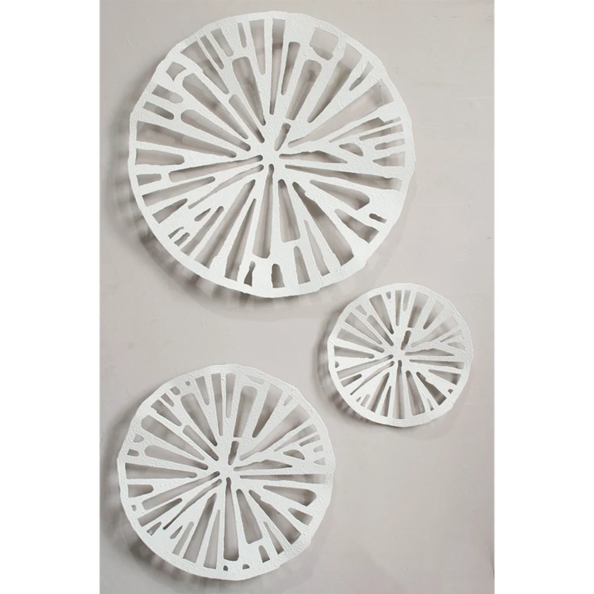 Art Deco Metal Round Wall Decor