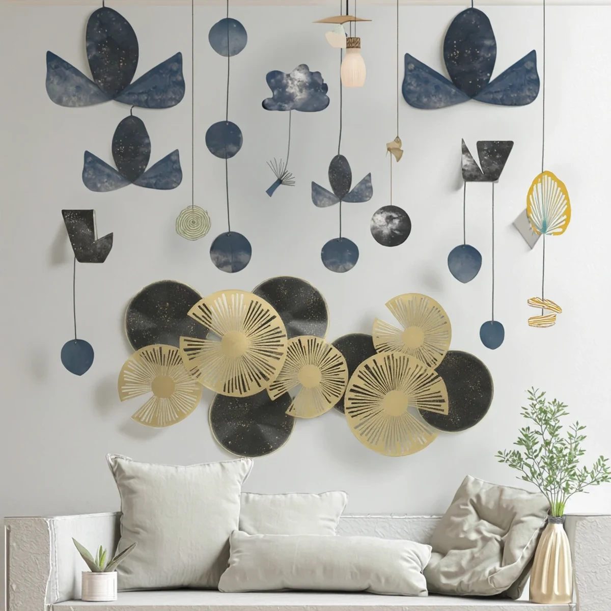 Art Deco Metal Wall Decor