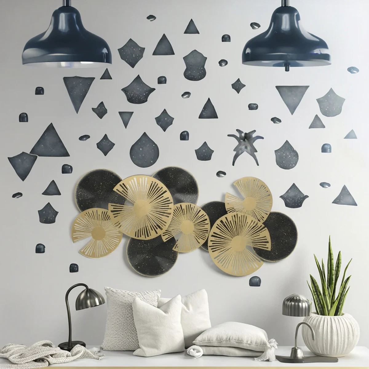 Art Deco Metal Wall Decor