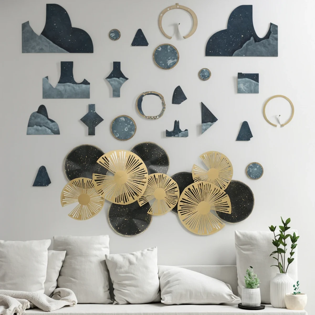 Art Deco Metal Wall Decor