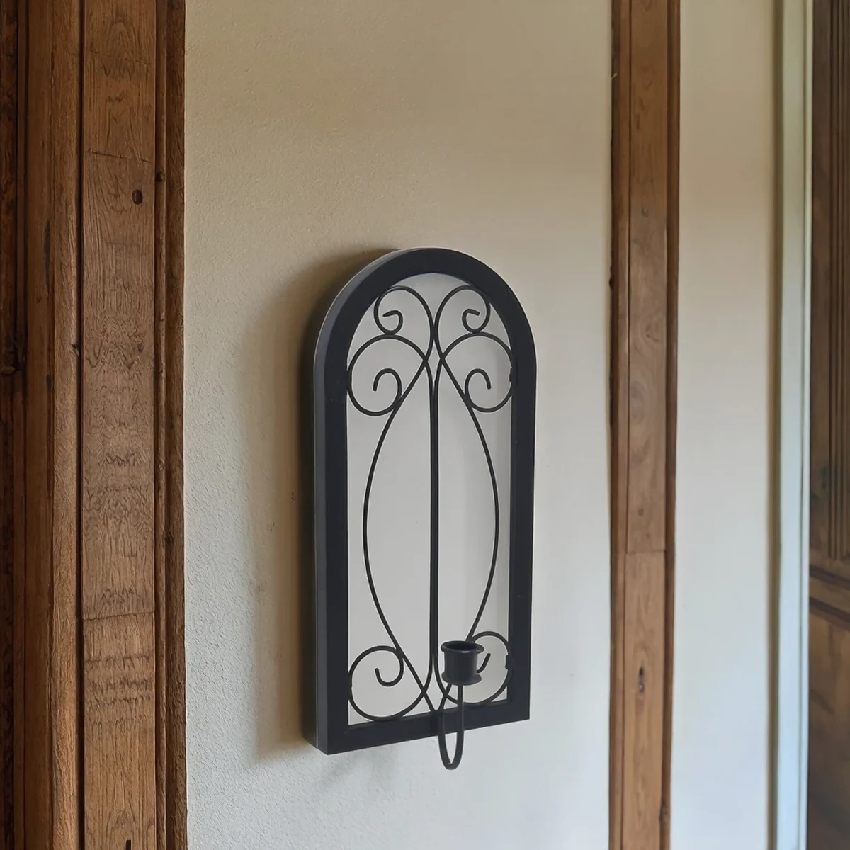 Antique Metal Sconce Home Accent