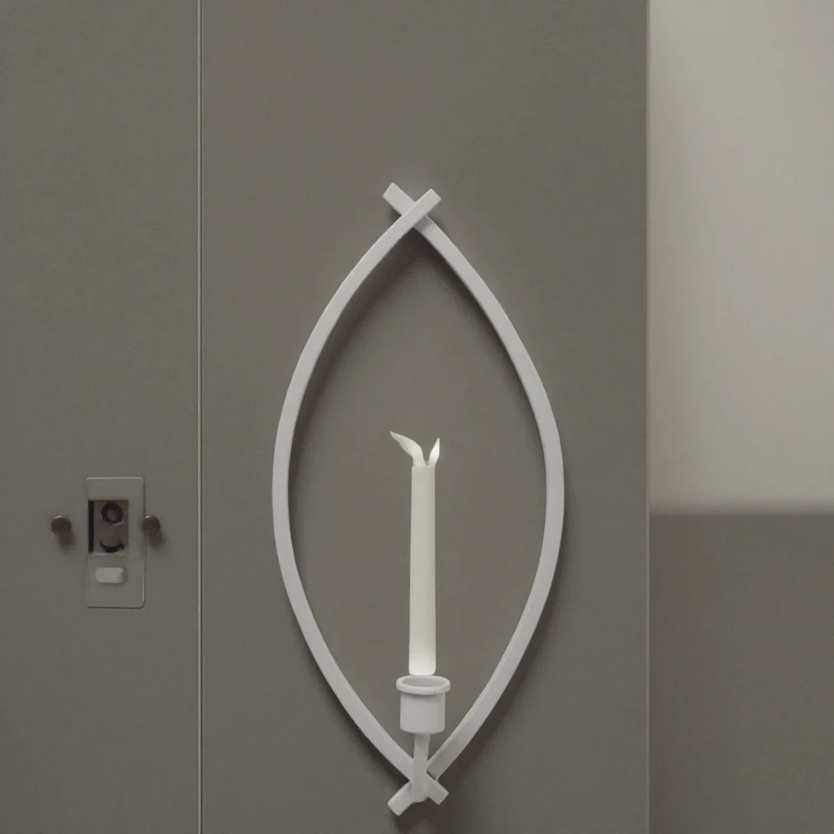 Retro Metal Side Home Accent