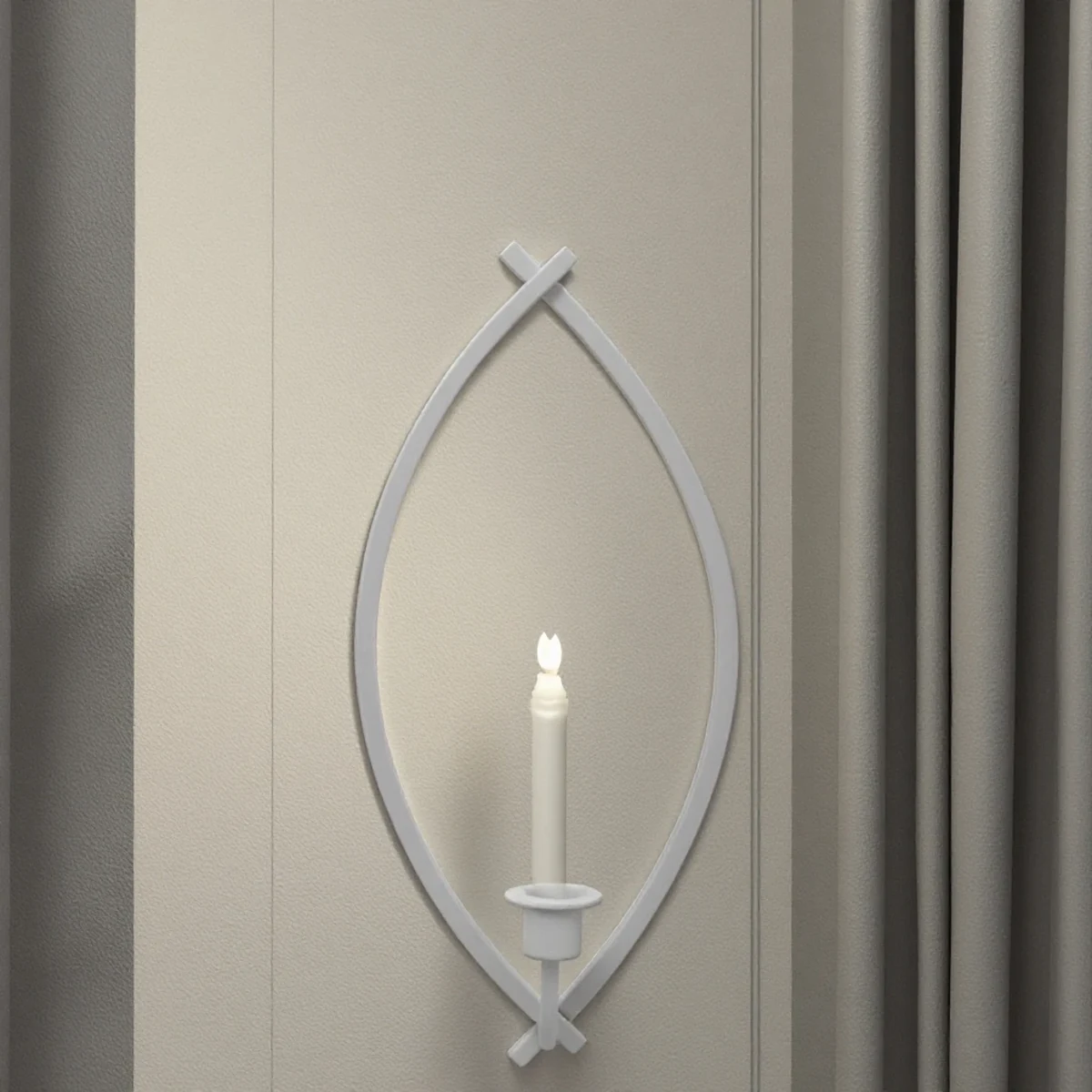 Retro Metal Side Home Accent