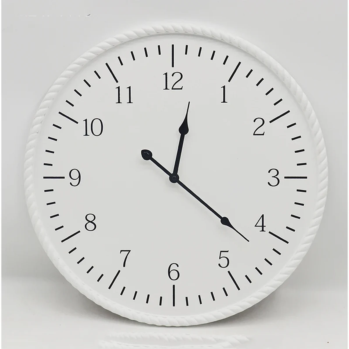 Classic Solid Wood Round Wall Clock