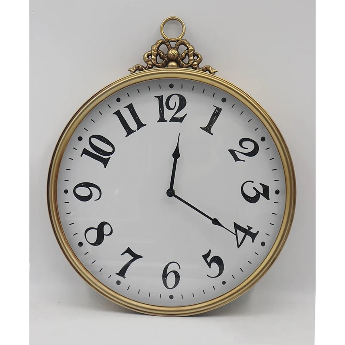 Vintage Metal Round Wall Clock