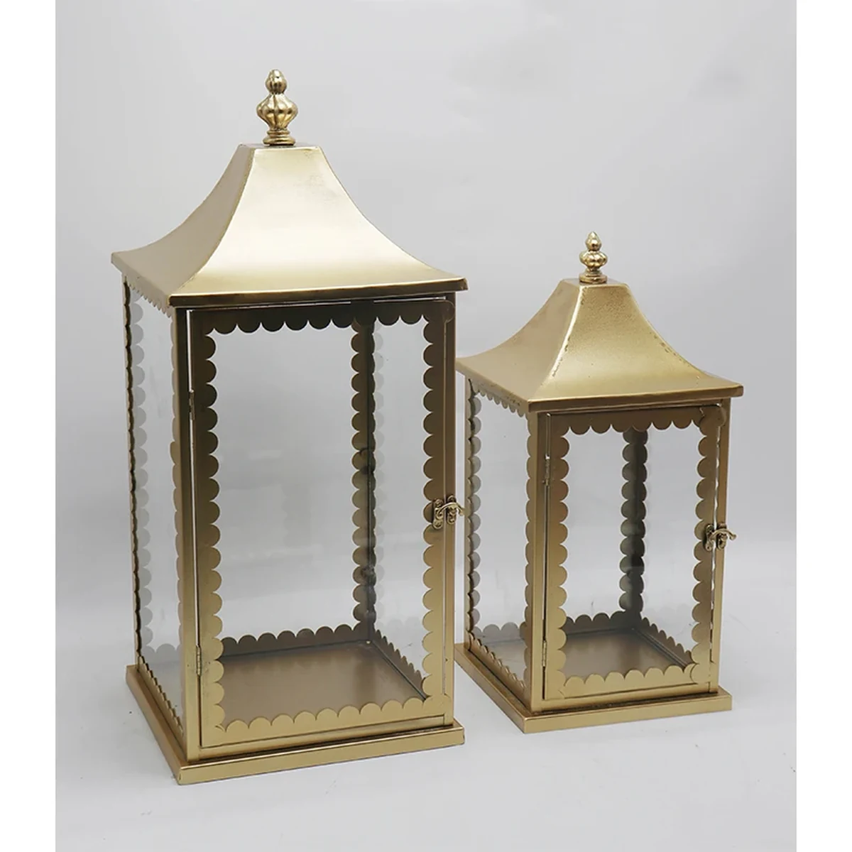 Classic Metal Lantern Home Accent