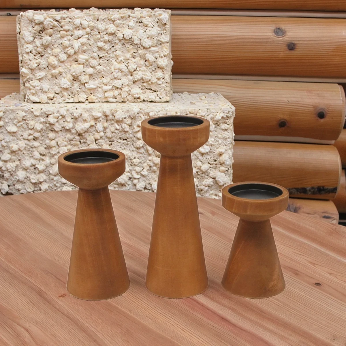 Rustic Solid Wood Home Accent