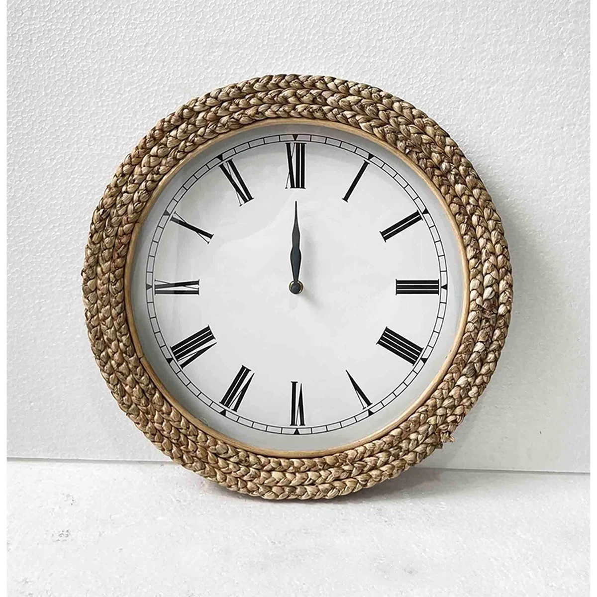 Antique Bamboo Wall Clock