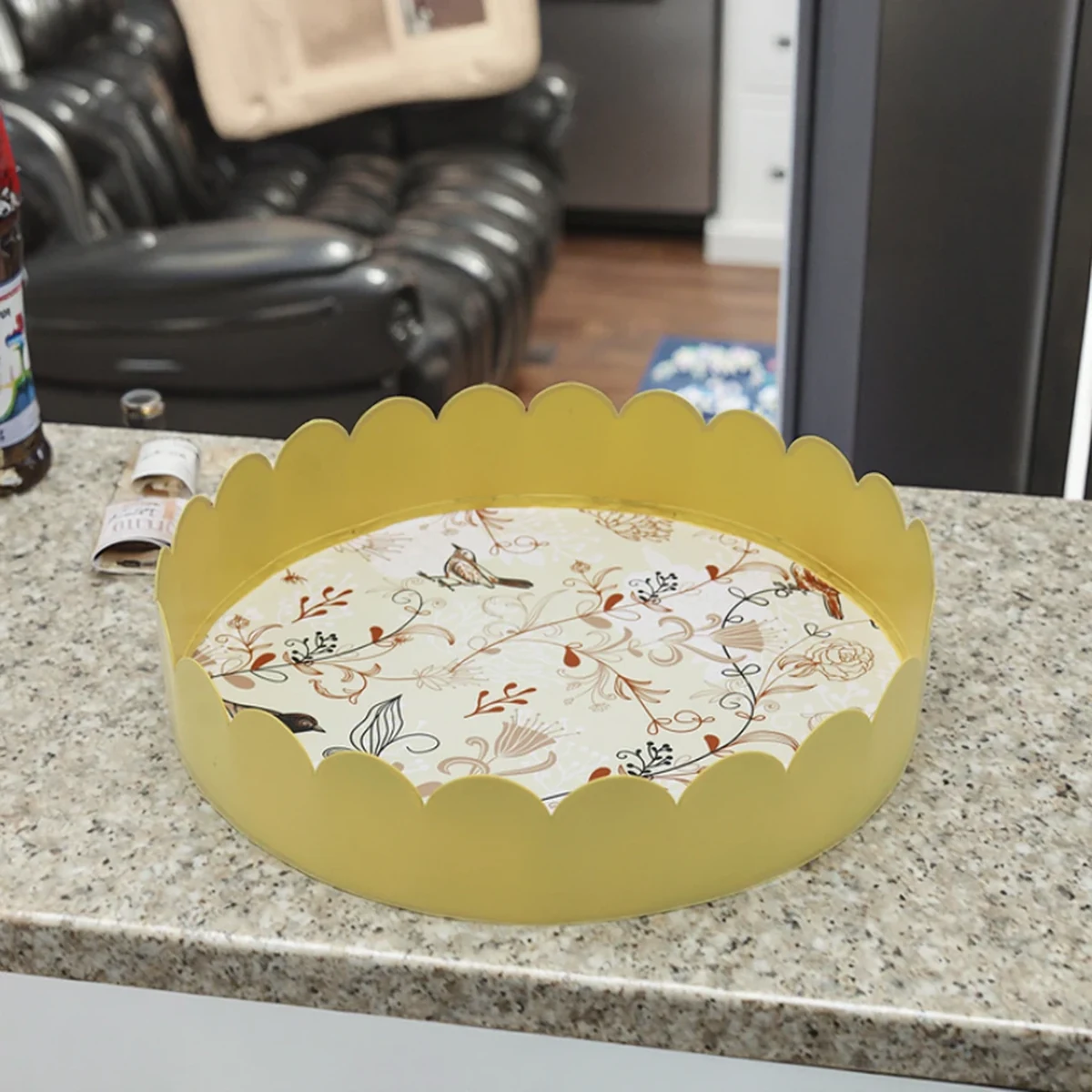 Vintage Metal Decorative Tray