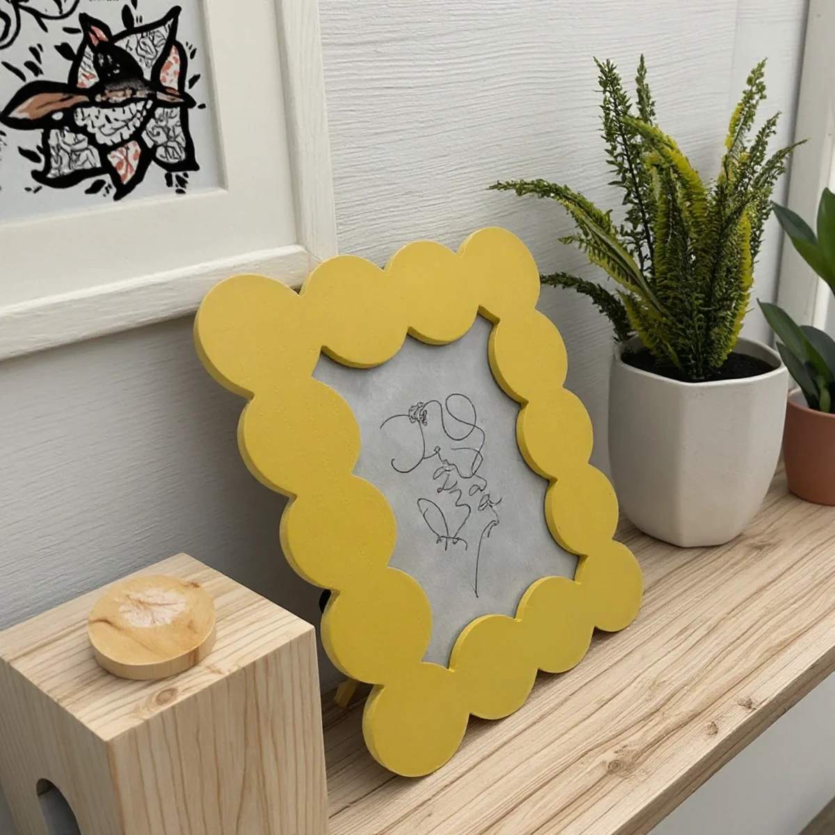 Rustic Solid Wood Picture Frame