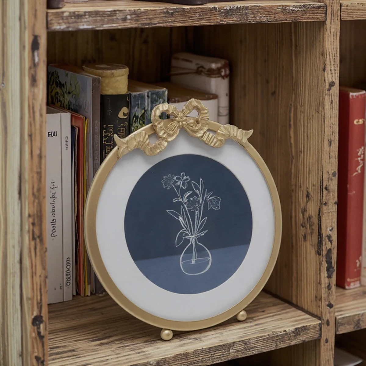 Vintage Metal Picture Frame