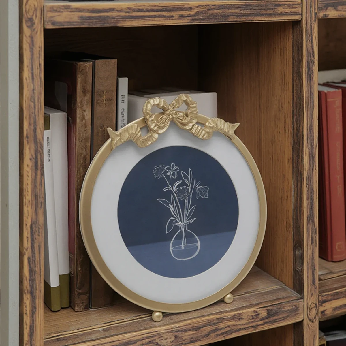 Vintage Metal Picture Frame