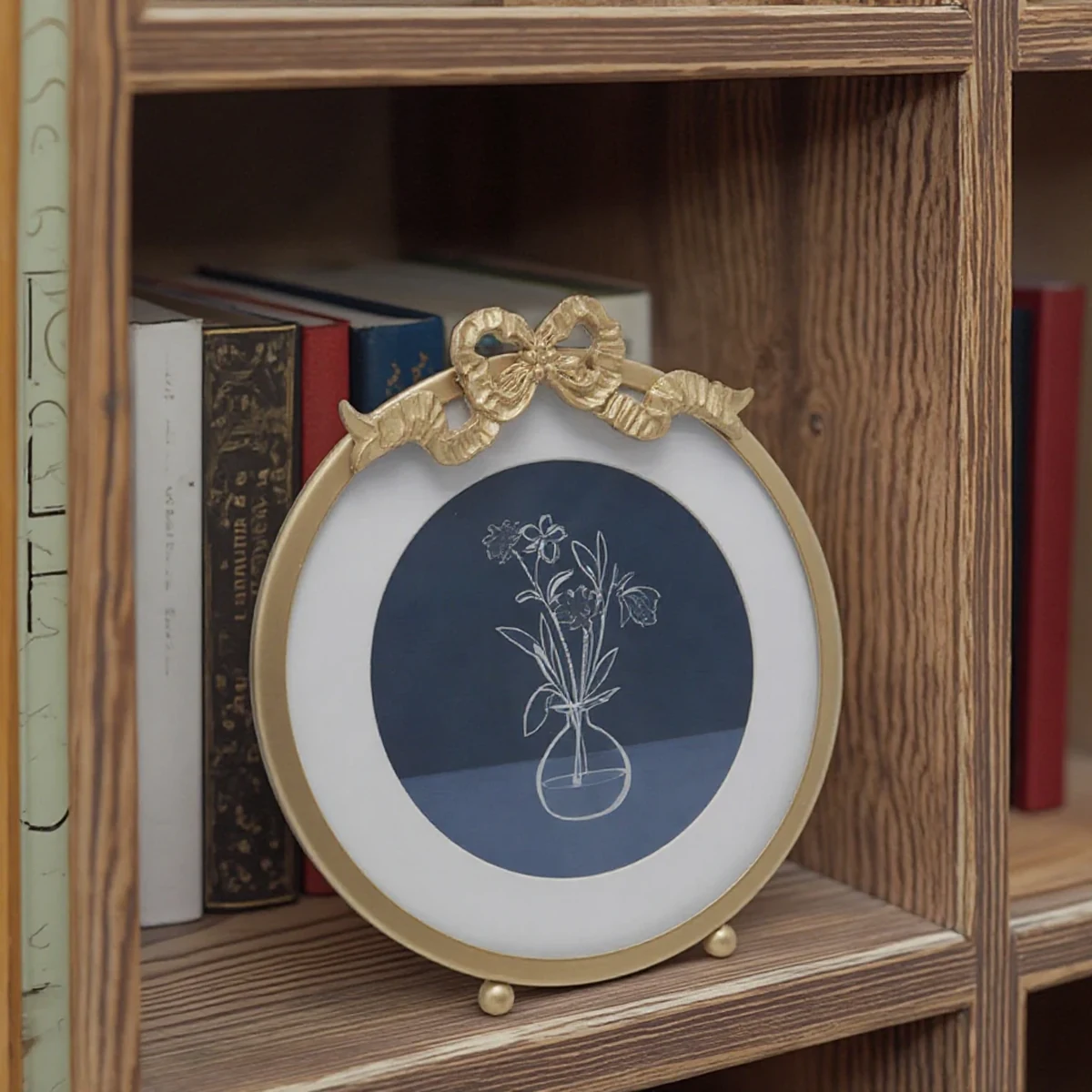 Vintage Metal Picture Frame