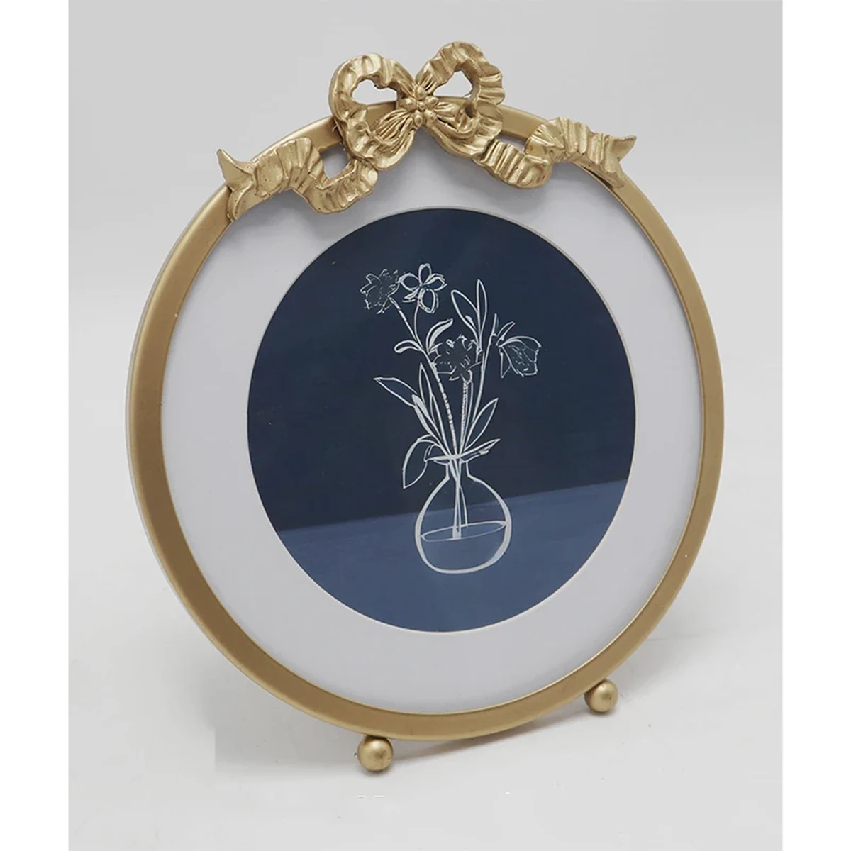 Vintage Metal Picture Frame