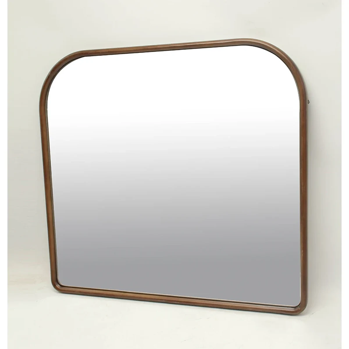 Farmhouse Solid Wood Arch Wall Mirror
