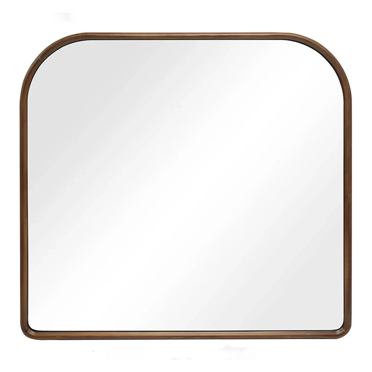 Farmhouse Solid Wood Arch Wall Mirror