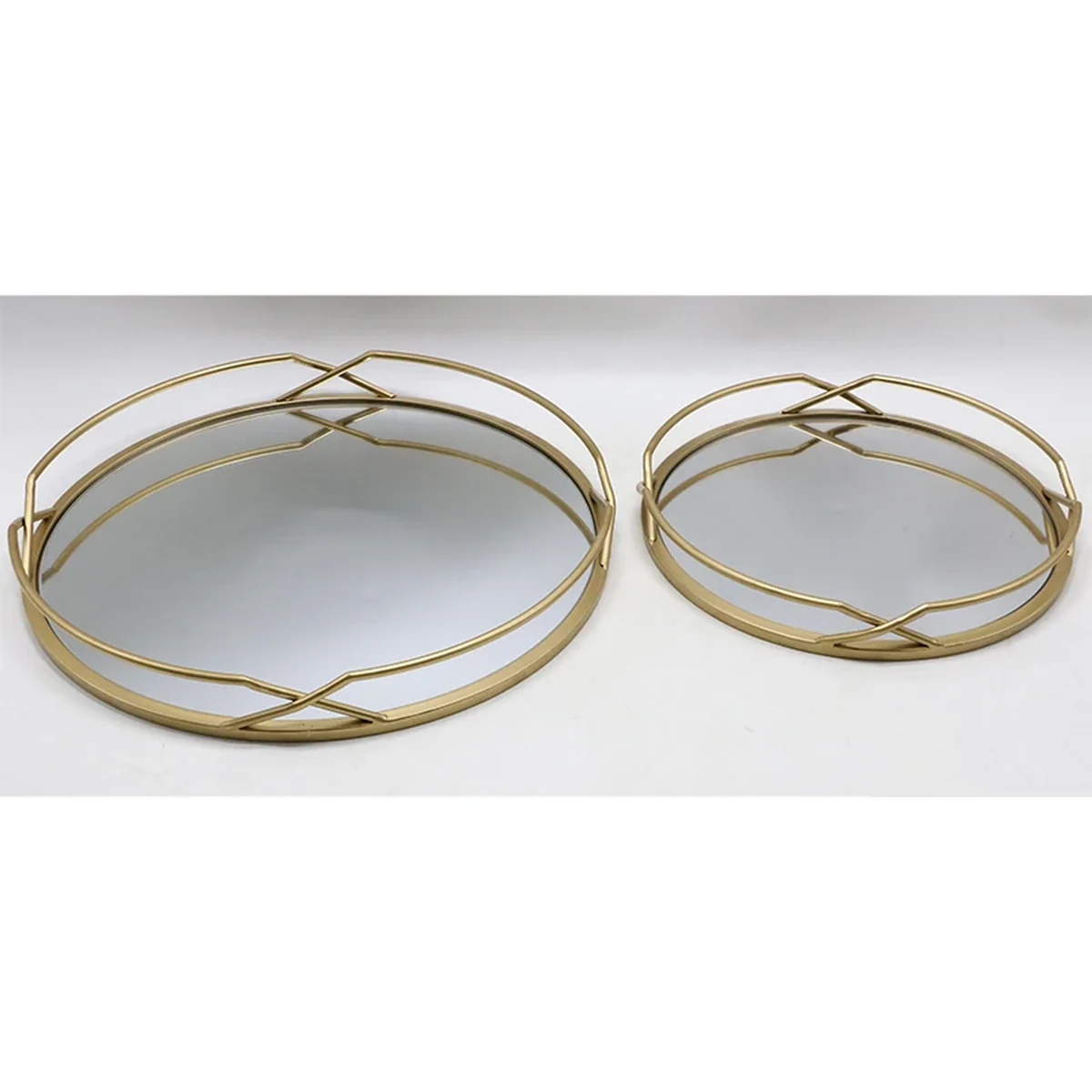 Classic Metal Rectangle Decorative Tray