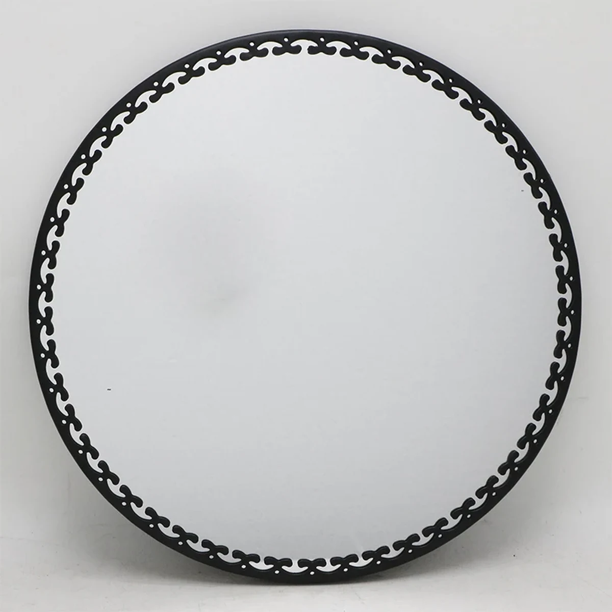Modern Metal Round Round Wall Mirror